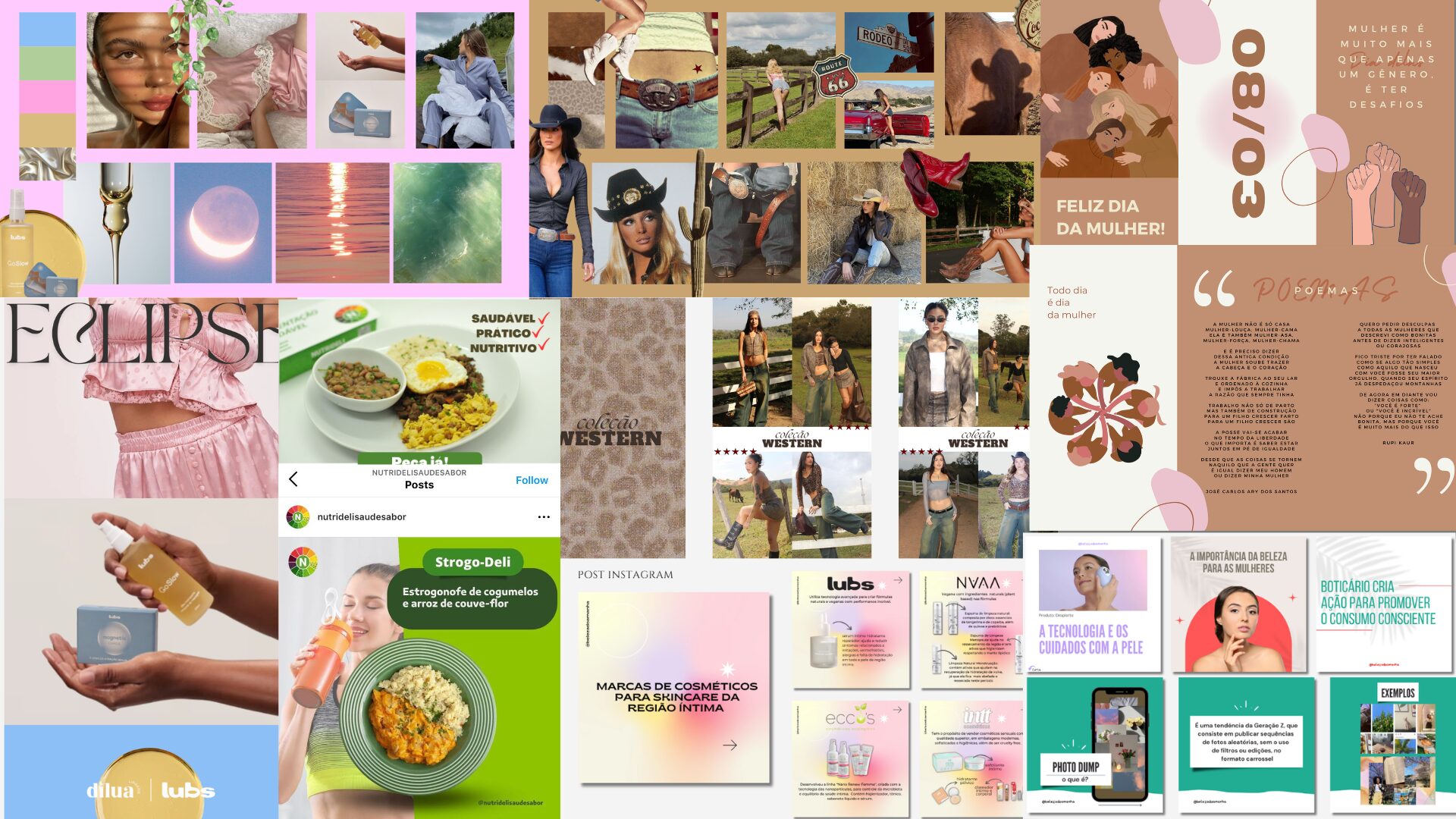 Vou criar posts para sua rede social