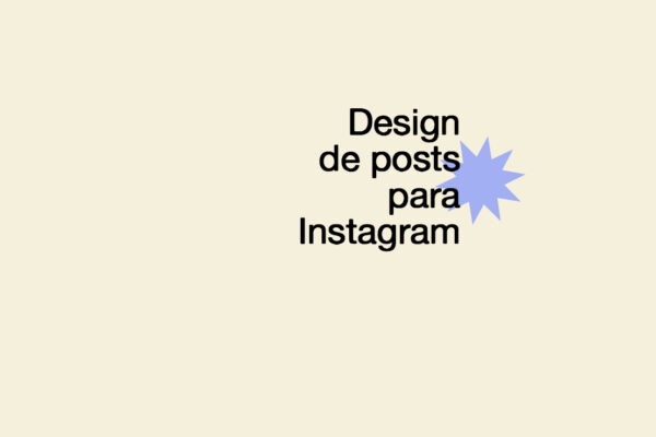 Design de posts para Instagram
